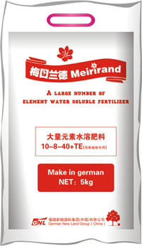 大量元素水溶肥观果植物专用(10-8-40+TE)