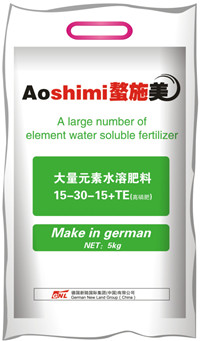 高磷水溶肥15-30-15+TE促进根系生长，促进花芽分化，保花保果，提高坐果率