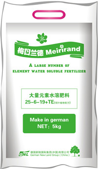 大量元素水溶肥料观叶植物专用（25-6-19+TE）